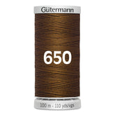 Gutermann super sterk naaigaren | 100m | 650 bruin naaigaren GM - 100 - SS - M782 - 650 4008015160944
